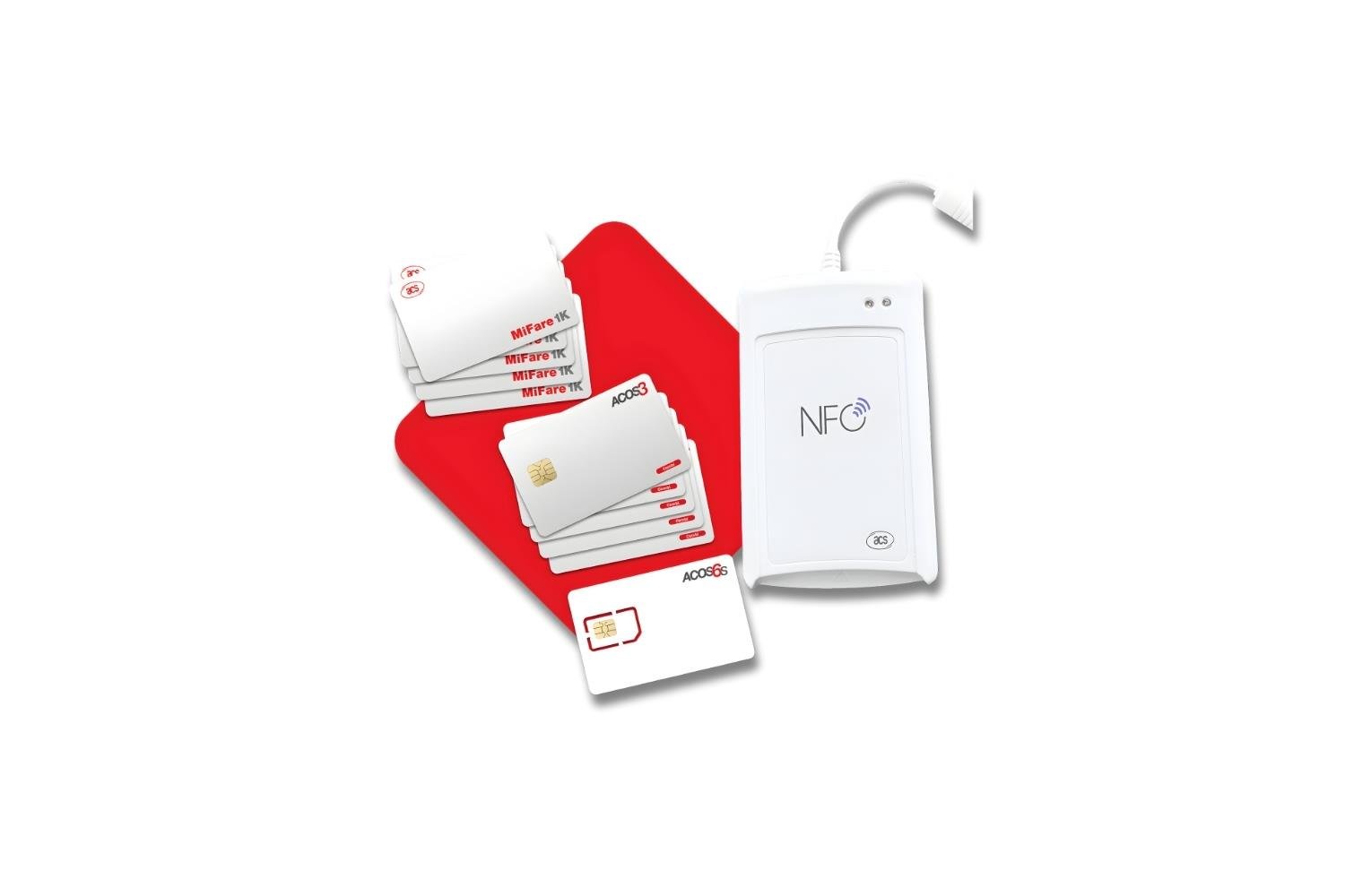 ACR1581U-C1 DualBoost III USB Temaslı ve Temassız (NFC) Akıllı Kart Okuyucu