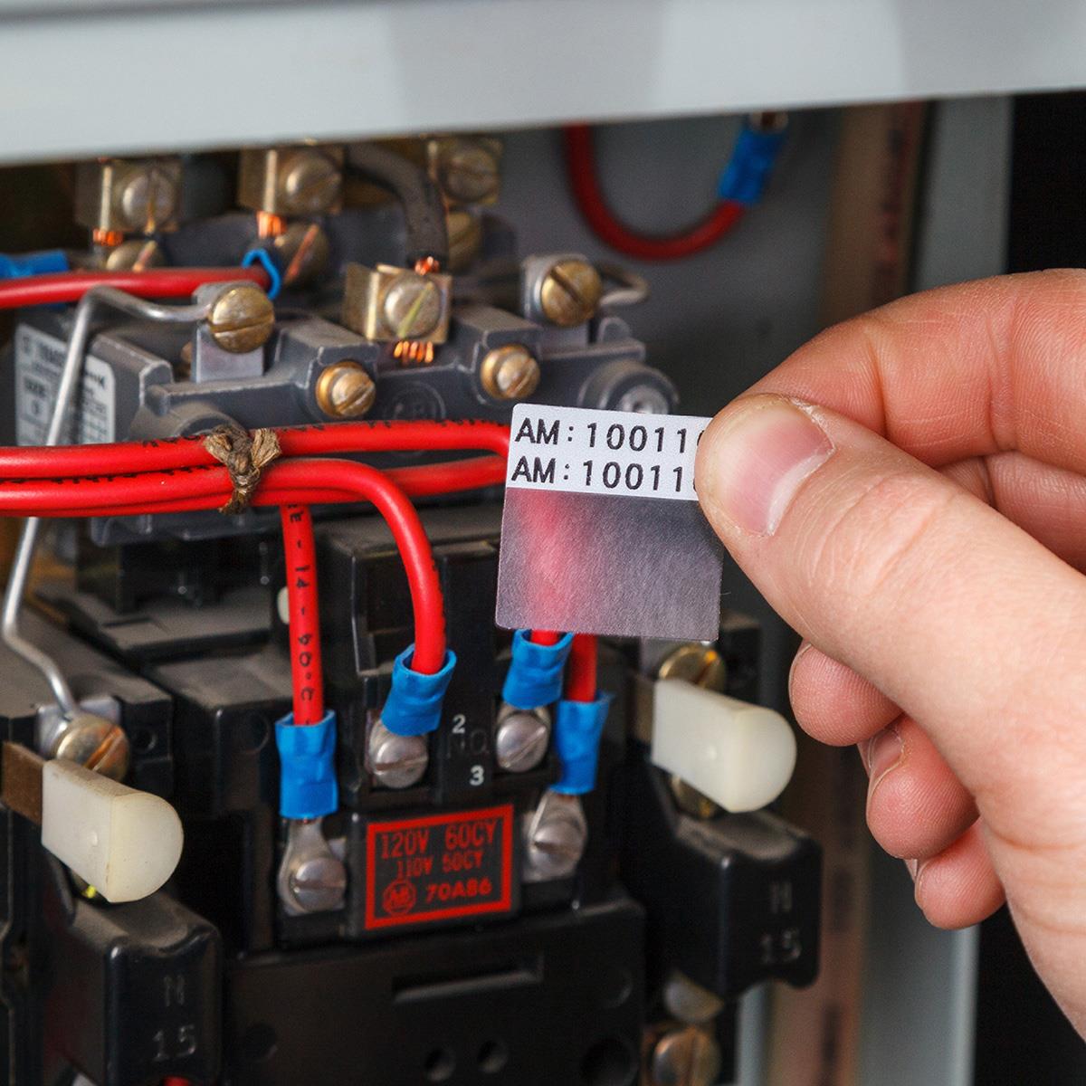 Brady Kablo Sarımına Uygun BM71-31-427 Etiket