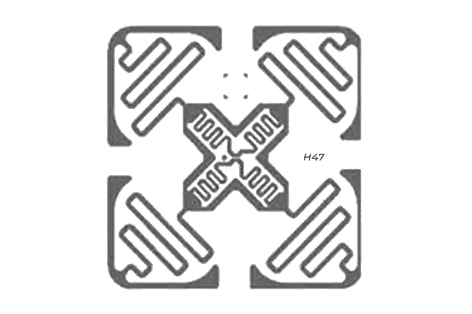 H47 WRW UHF RFID Etiket
