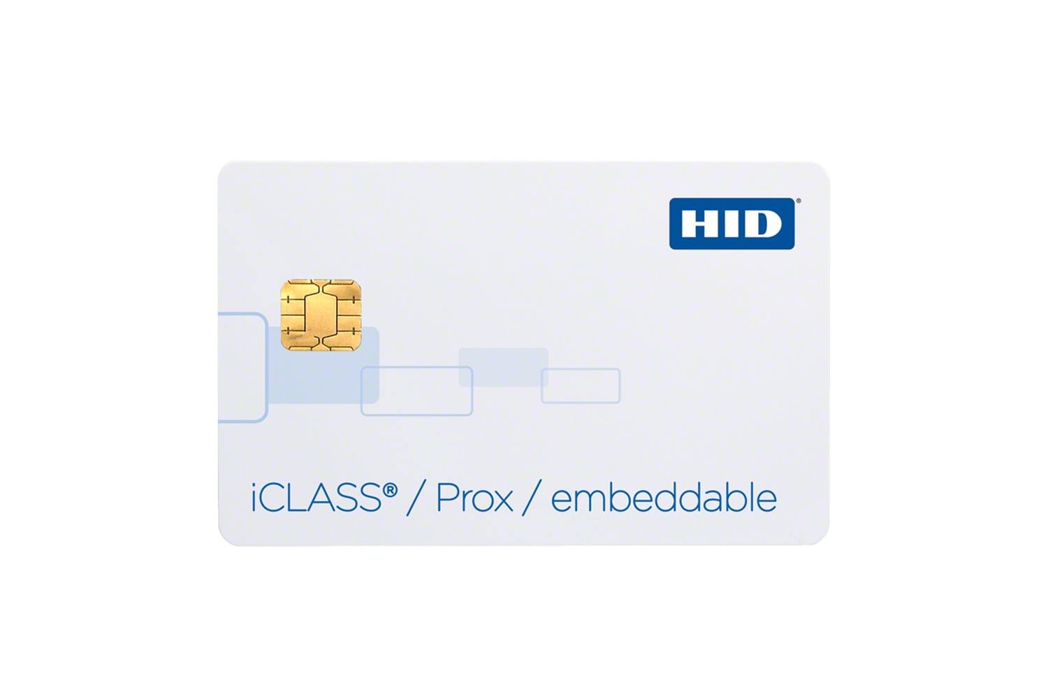 HID iCLASS 213x Embeddable & iCLASS Prox Embedded Card