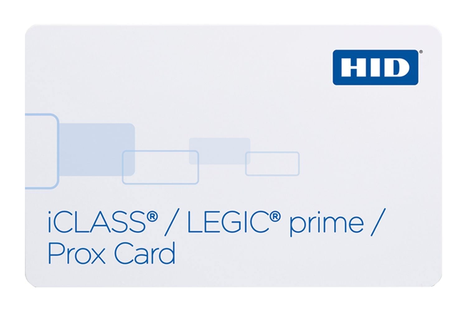 HID iCLASS + LEGIC prime 1024 + Prox Card 252/262