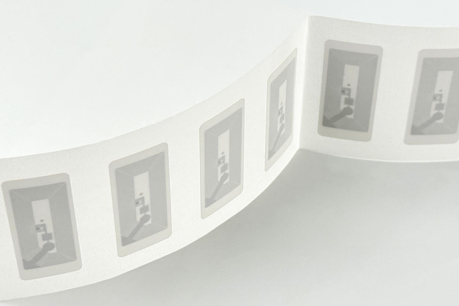 ICODE SLIX2 Çipiyle Donatılmış 40x18mm HF RFID Etiket