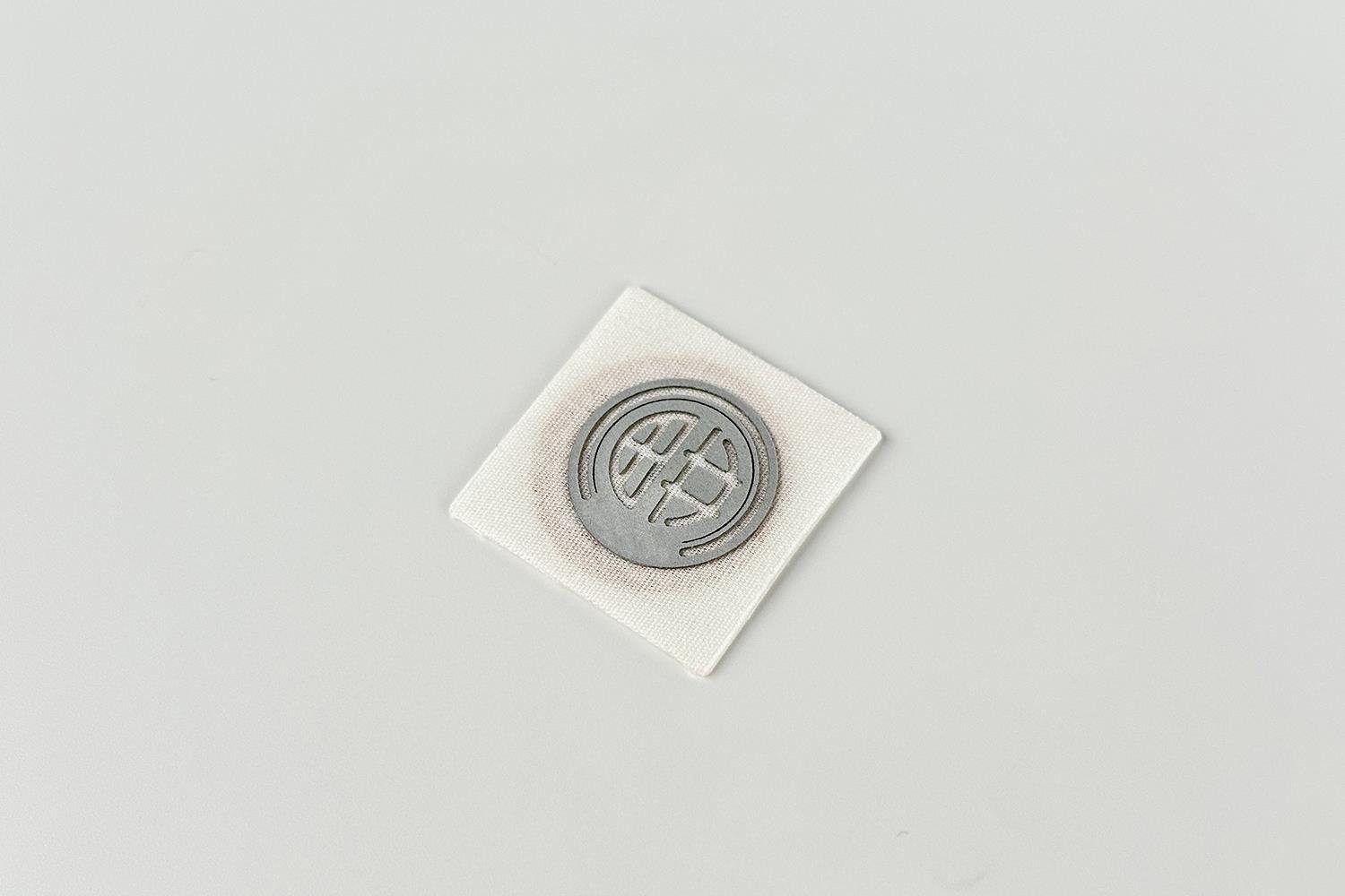 Logolu Ntag213 Ütülenebilir ve Yıkanabilir NFC Etiket