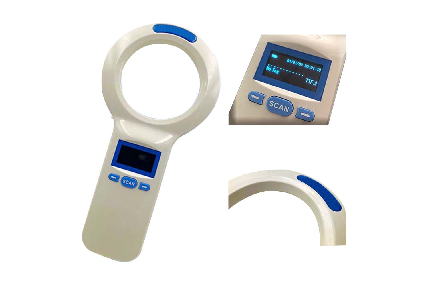 Mobil RFID Hayvan Çip Okuyucu 134.2 KHz