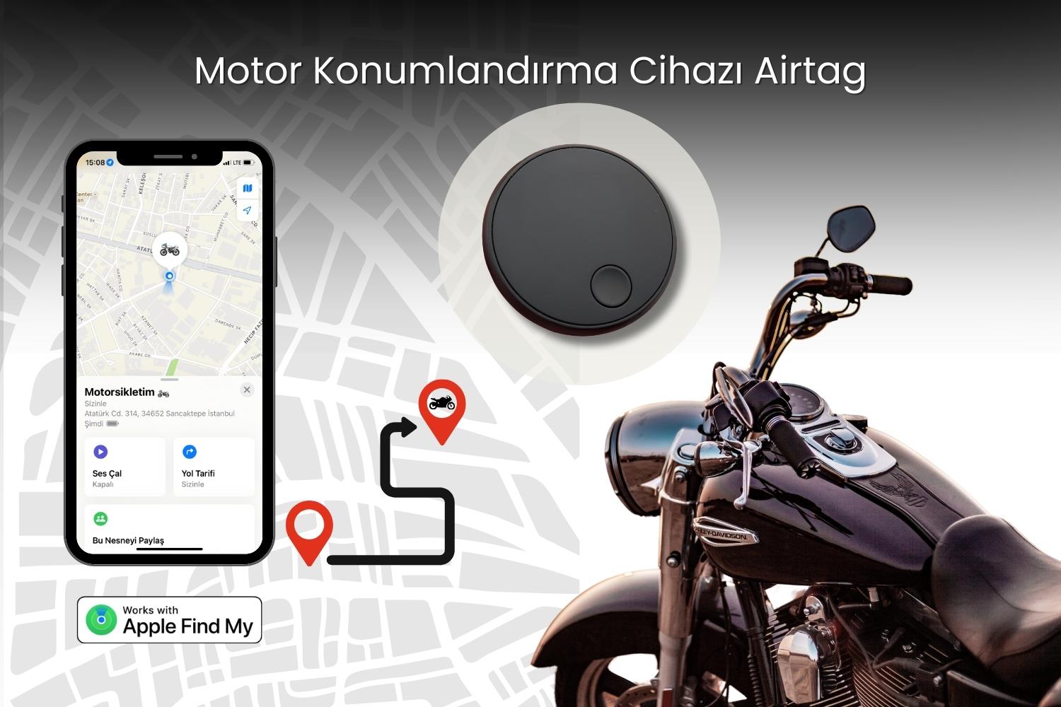 Motor Konumlandırma Cihazı Airtag