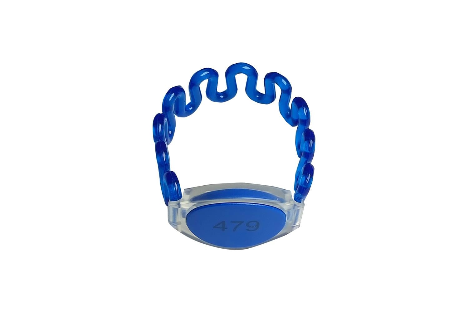 NFC / HF RFID Bileklik Dalgalı Mavi