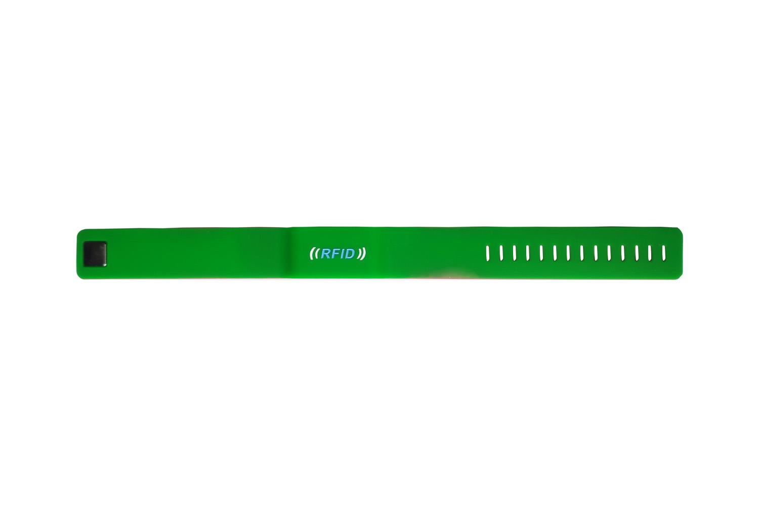 NFC / HF RFID Bileklik Pembe Yeşil