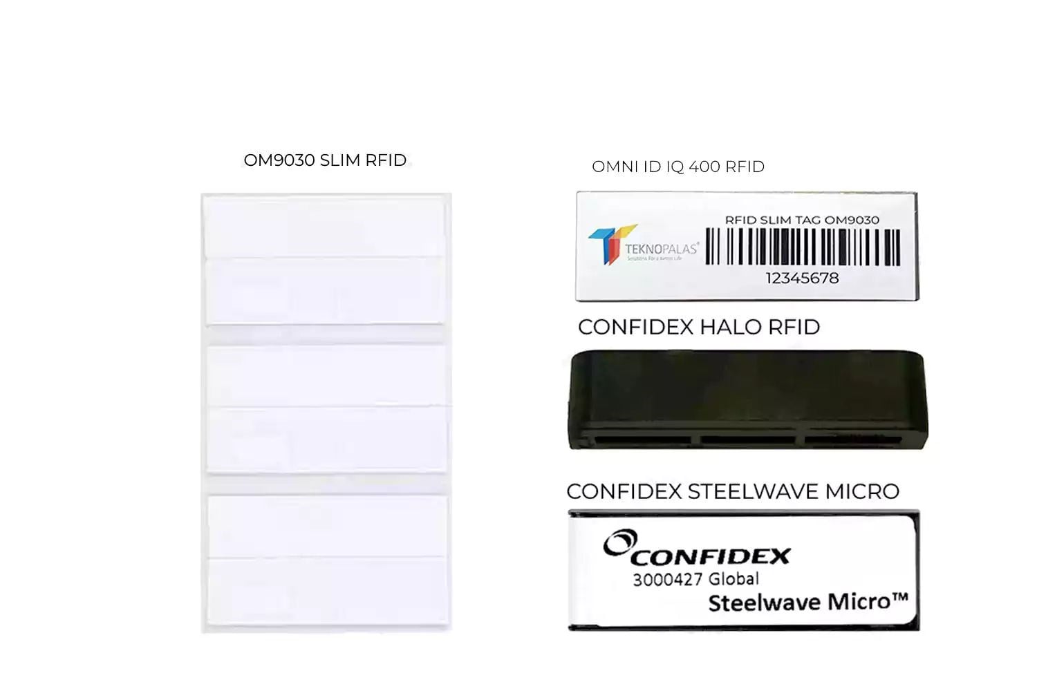 Numune RFID Metal Üstü Etiketler - Karma Paket