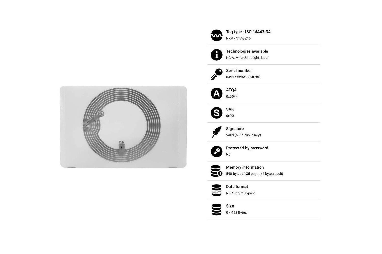 RFGate RIM-N39 NFC Etiket