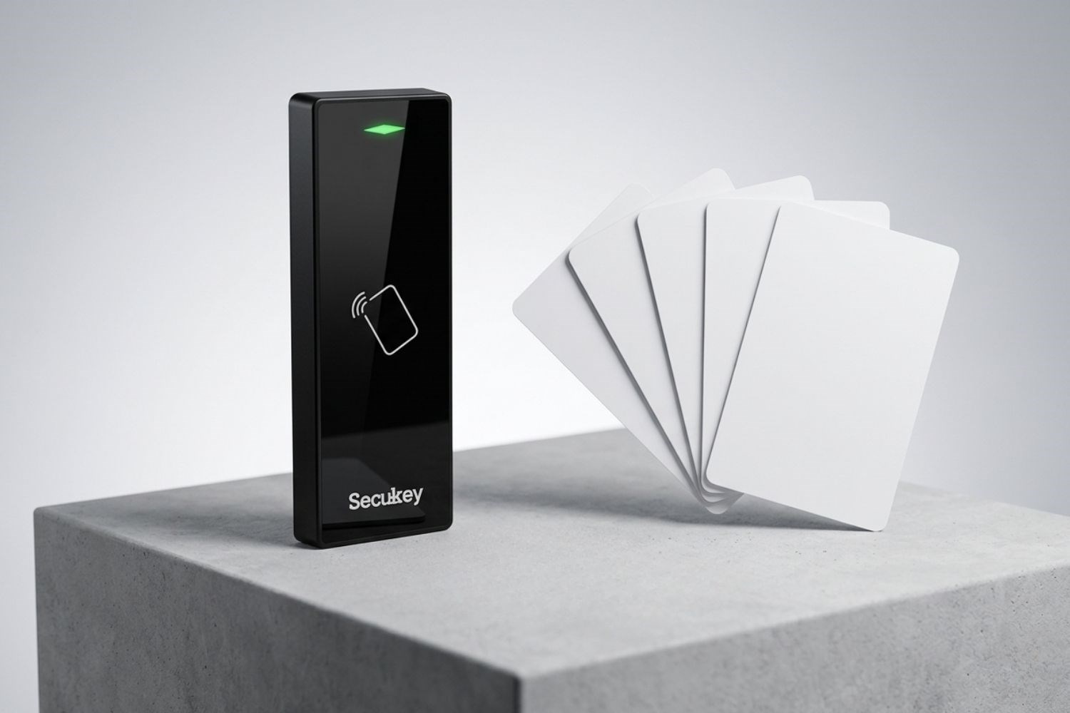 Secukey CR4A-R Su Geçirmez Geçiş Kontrol Paketi ( 2 Adet Wiegand Okuyucu + 500 Adet Hibrit (UHF+HF) Kart