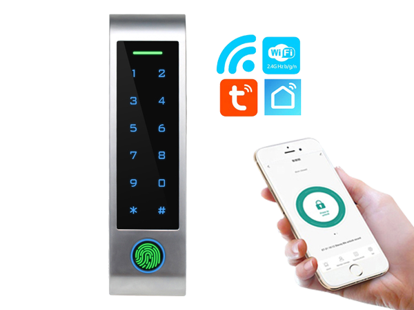 Secukey HF4-WIFI Su Geçirmez Hibrit Kart Destekli Parmak İzi & WiFi Geçiş Terminali