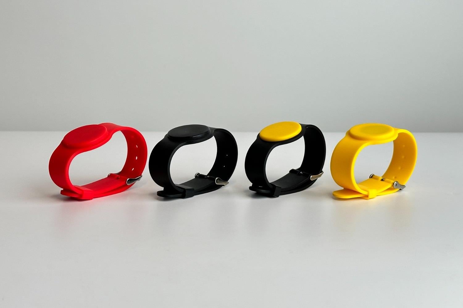 Silikon Bileklik Ayarlanabilir Saat Tipi RFID Bileklik