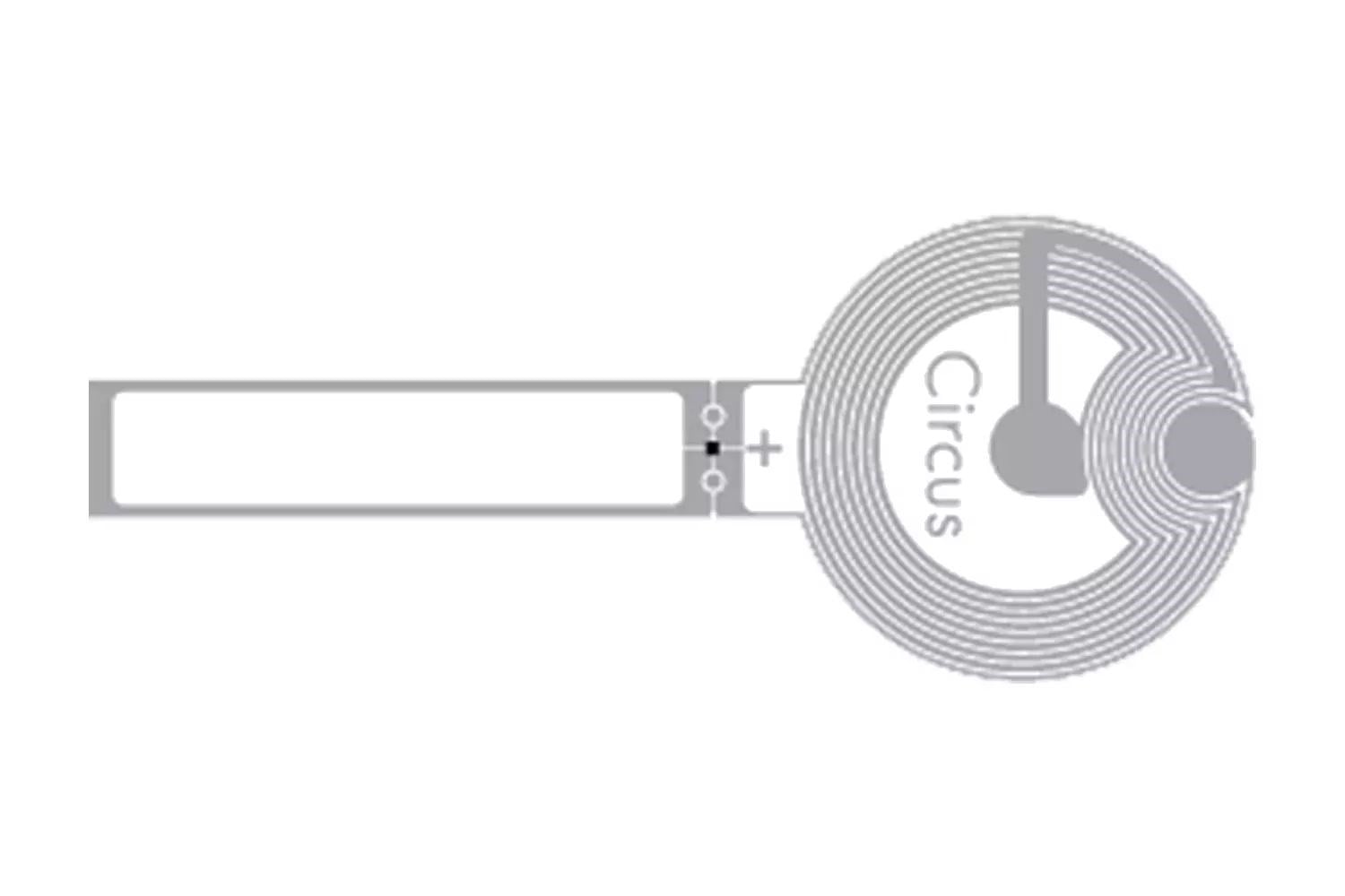 SMARTRAC Circus Tamper Loop NFC Wet Inlay (NXP NTAG213 TT)