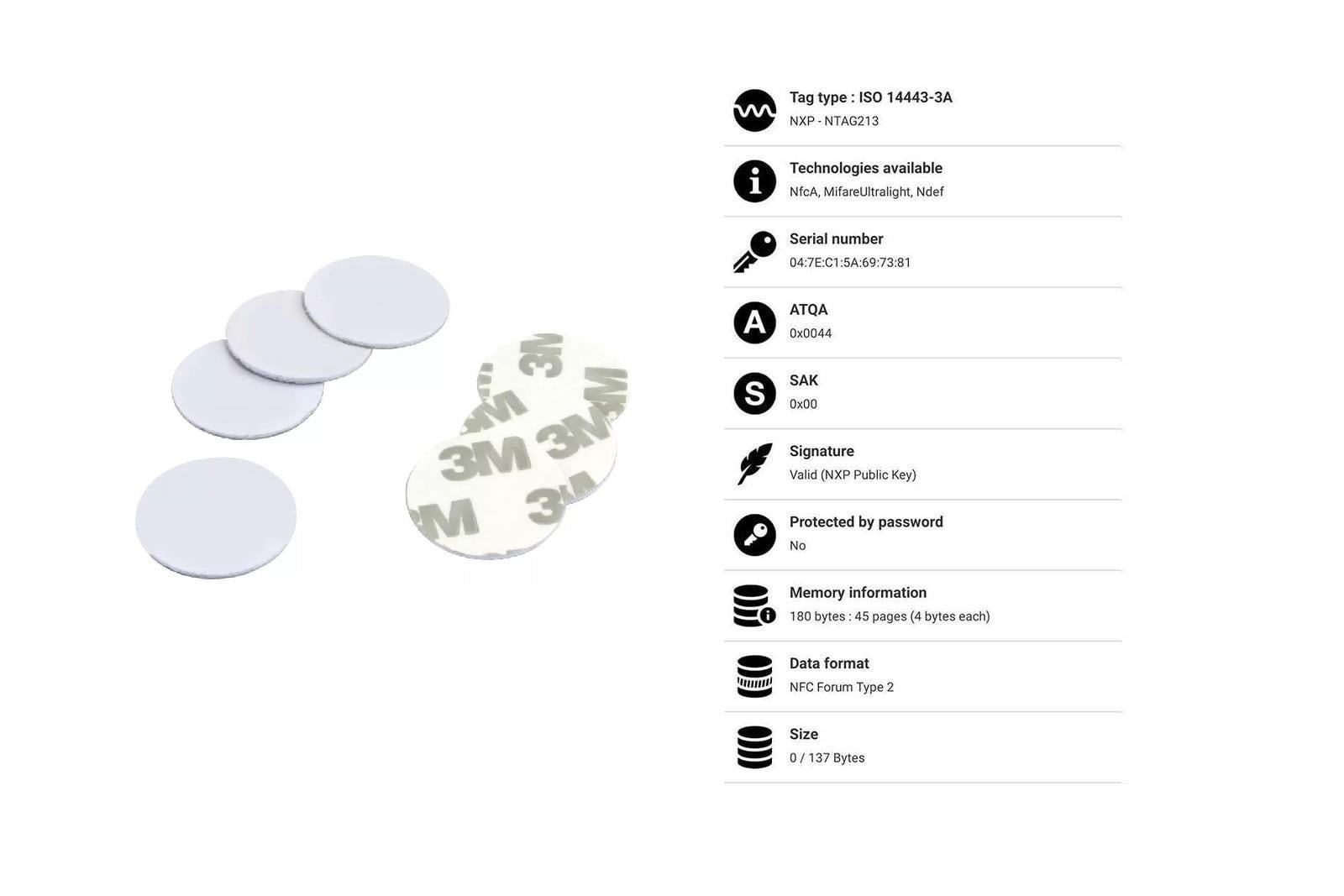 Yapışkanlı RFID Etiket