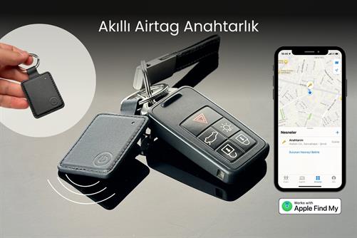 Akıllı Airtag Anahtarlık