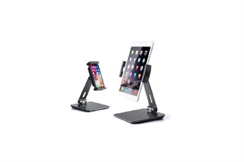 Ayarlanabilir Siyah Telefon ve Tablet Standı 4.7 ~ 12.9 inç