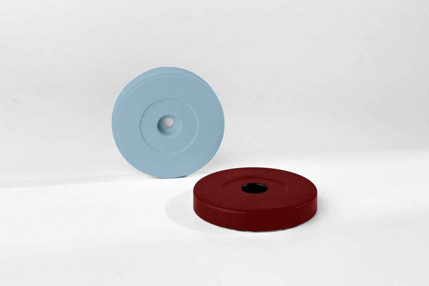 35mm Delikli NFC Sert Etiket Yapışkanlı