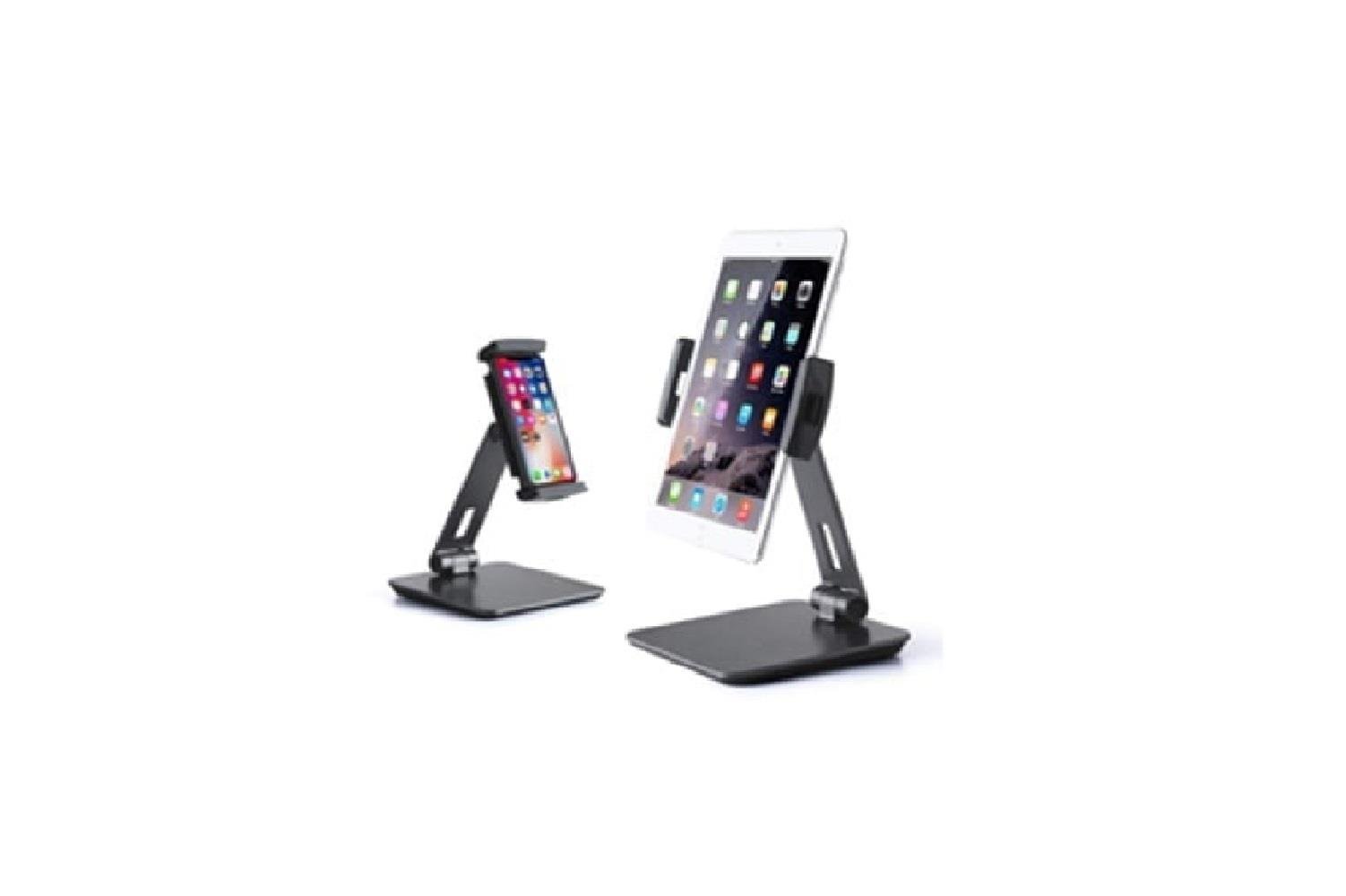 Ayarlanabilir Siyah Telefon ve Tablet Standı 4.7 ~ 12.9 inç