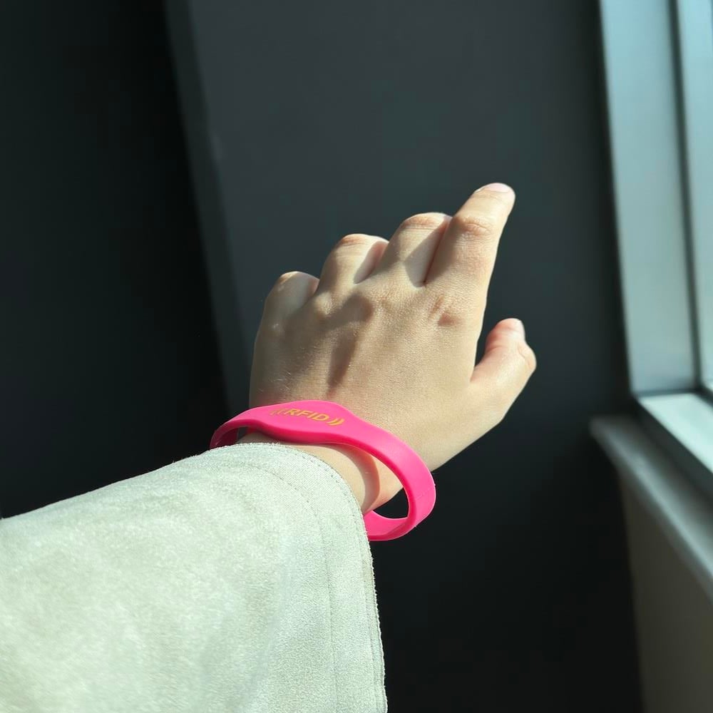 Çipli Silikon Bileklik Sauna İçin