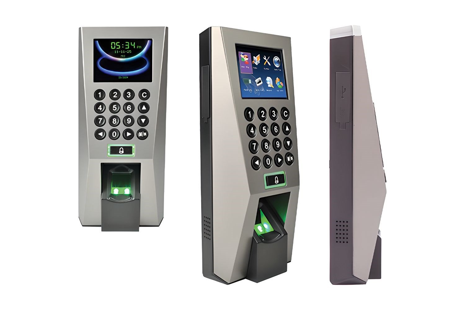 F18 MF Parmak İzi Okuma Sistemi - Renkli TFT Ekran