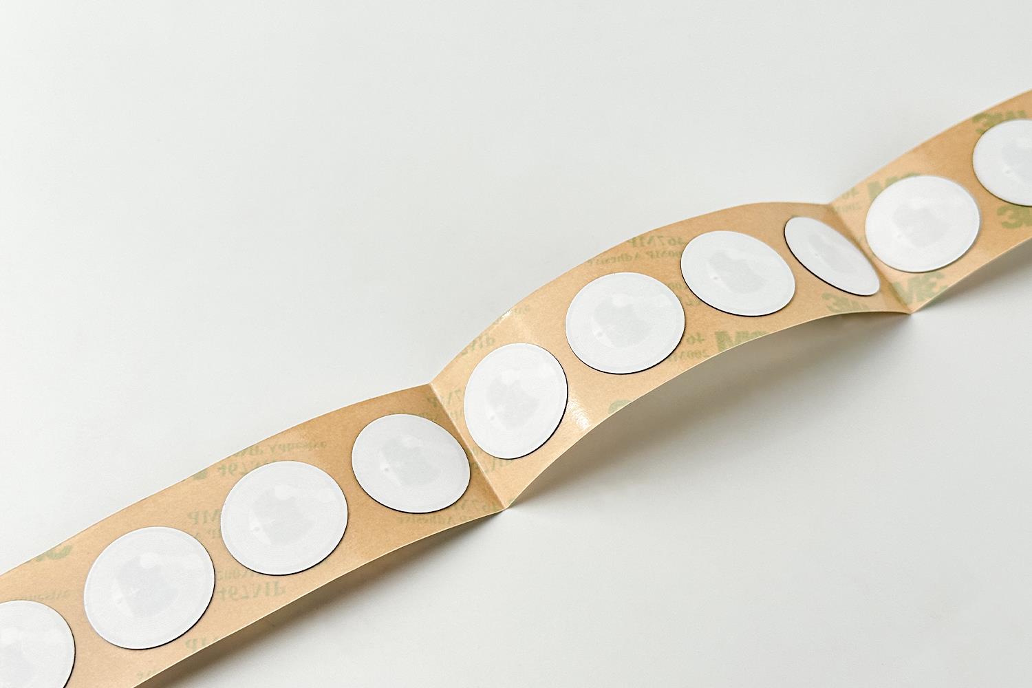 HF RFID Metal Yüzeyler İçin Esnek Etiket - 22 mm Dia