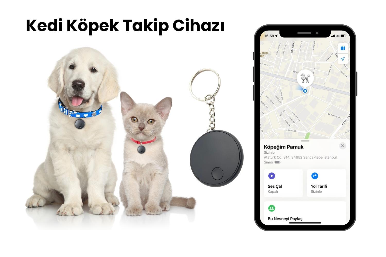 Kedi Köpek Takip Cihazı