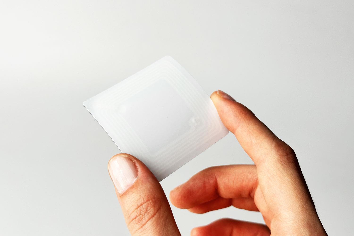 Metal Üstü NFC Etiket 50x50 Mm