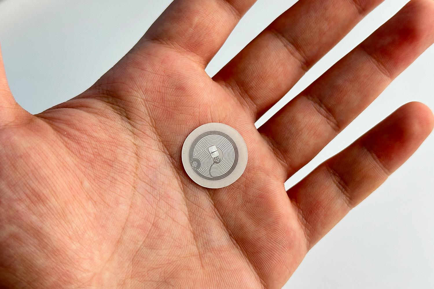 NFC Wet Inlay Ntag213 Şeffaf Etiket 23mm Çap