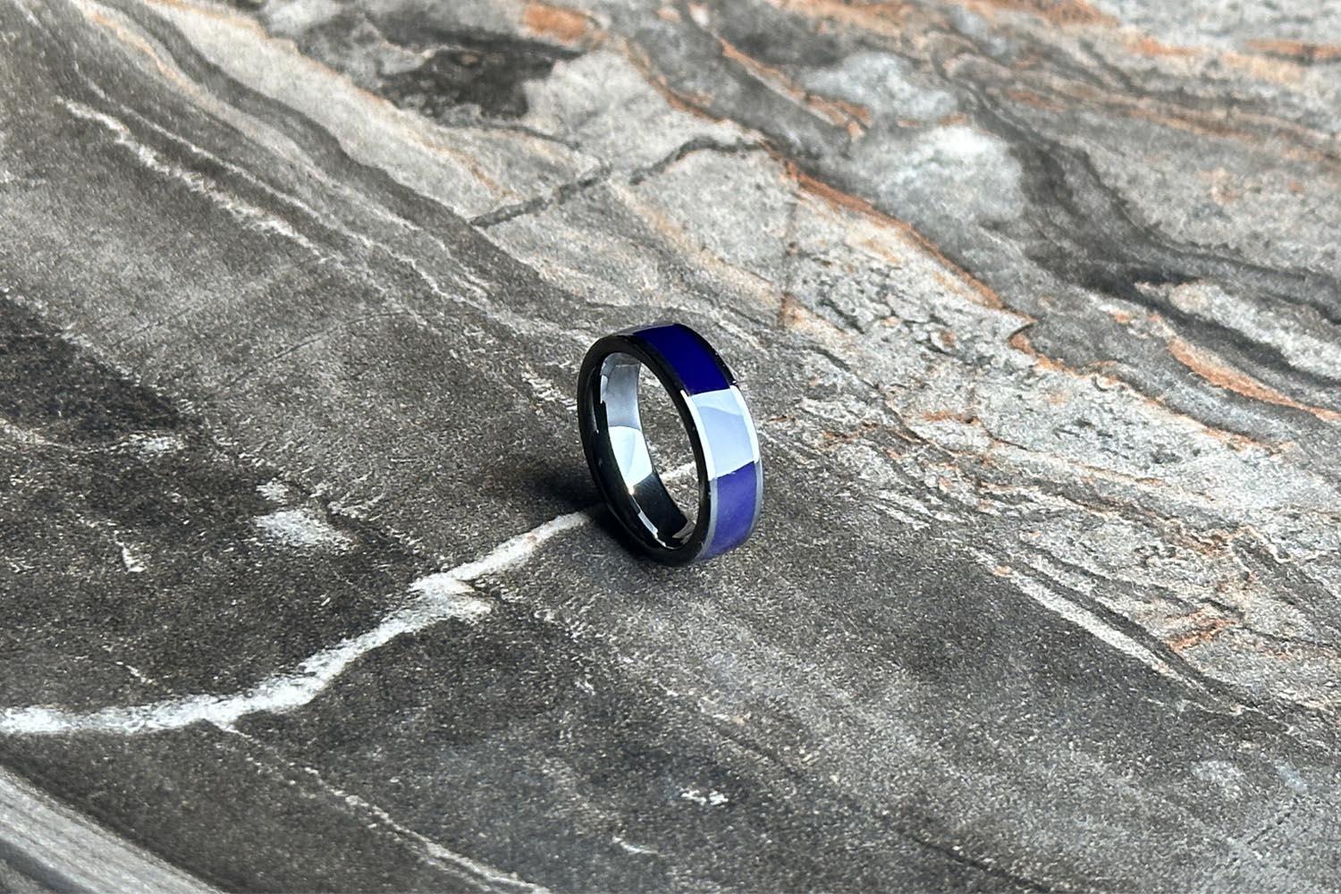 NFC Yüzük Seramik Lacivert