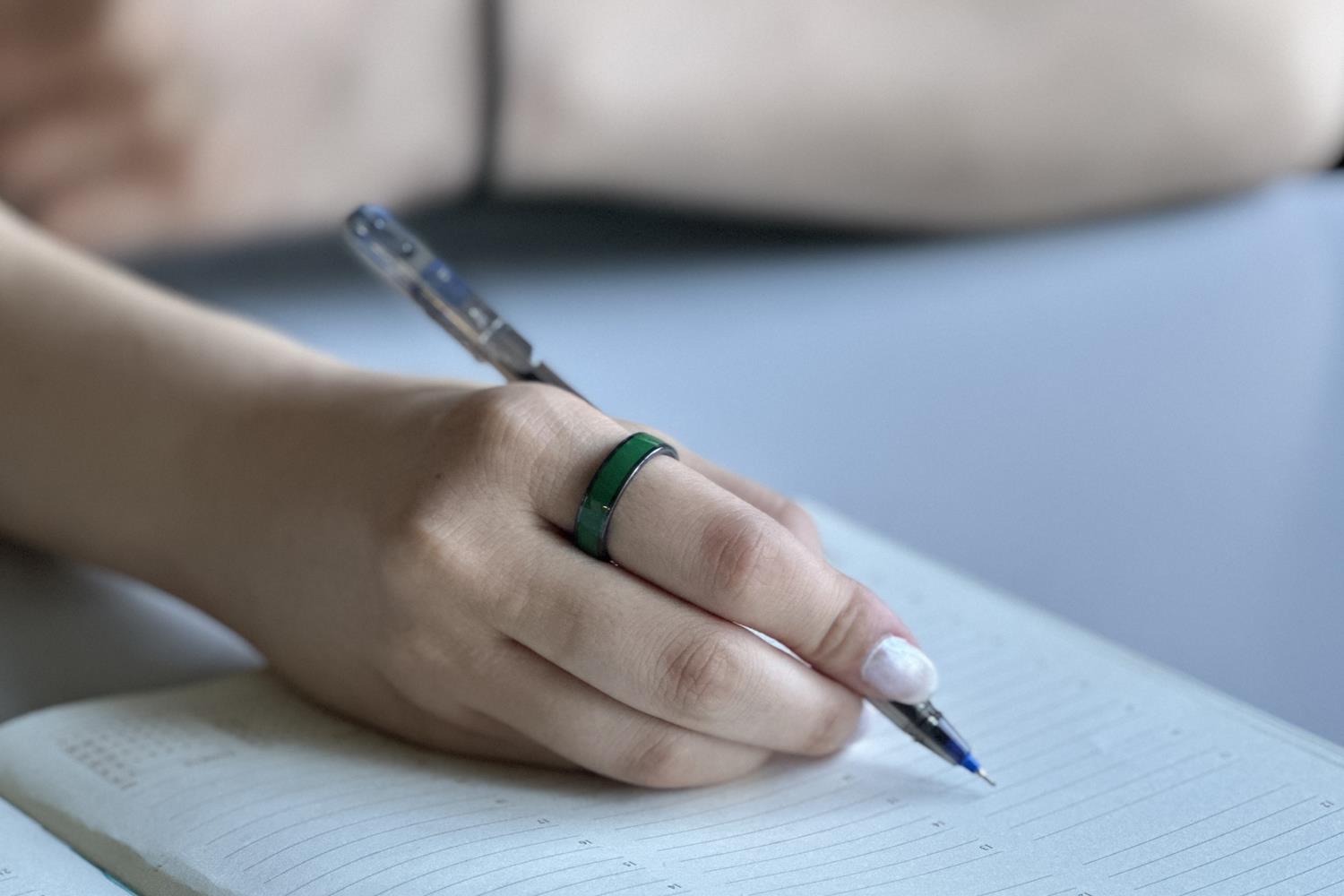 NFC Yüzük Seramik Yeşil