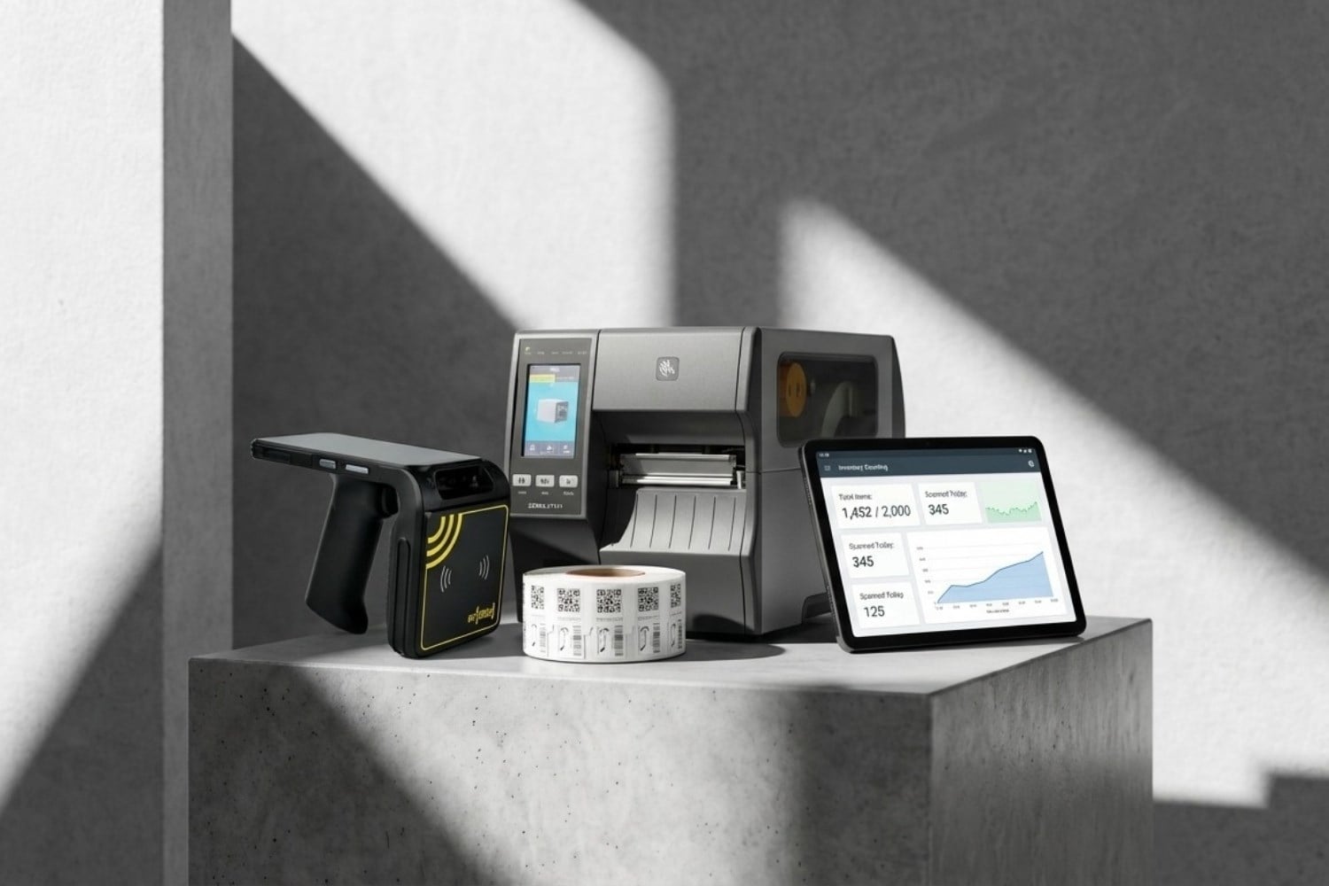 RFID ASSET MANAGEMENT PACKAGE RFGATE R170 (MOBILE READER + PRINTER + TAGS + SOFTWARE)