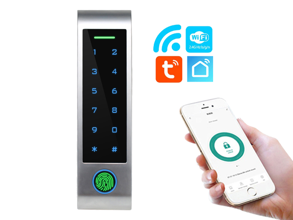 Secukey HF4-WIFI Su Geçirmez Hibrit Kart Destekli Parmak İzi & WiFi Geçiş Terminali