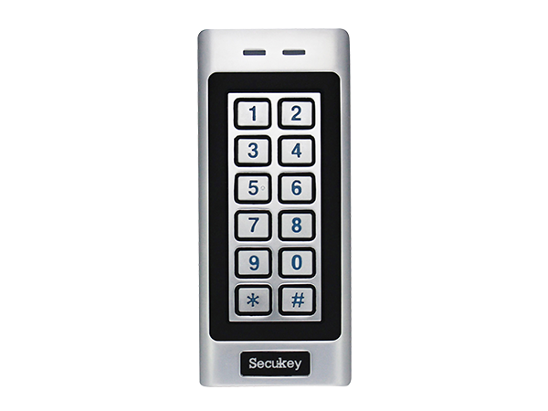 SECUKEY K4 Su Geçirmez Metal Kasa RFID & Keypad Standalone Geçiş Kontrol Terminali