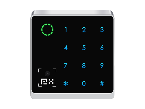 Secukey QR9 Su Geçirmez Kare Tip Metal Kasa QR Kod & Hibrit RFID Okuyucu