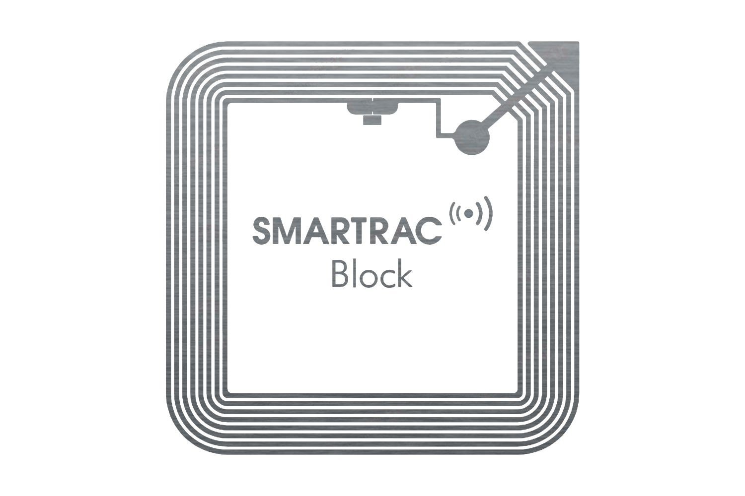 بطاقة ورقية Smartrac Block Lite NFCHF RFID (NXP ICODE SLIX2)