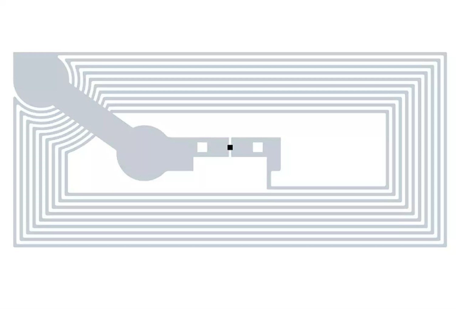 Smartrac MiniTrack NFC رقعة مبللة (NXP MIFARE Ultralight eV1 48B (17 pF))