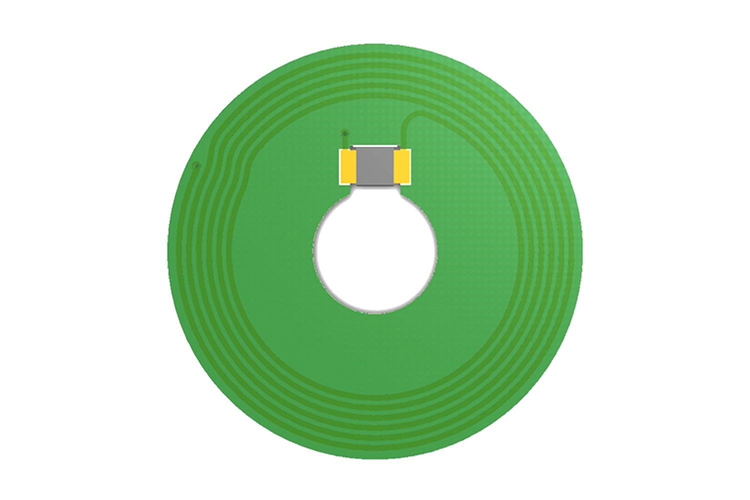 TPS-D29-UHF RFID PCB Sert Etiket