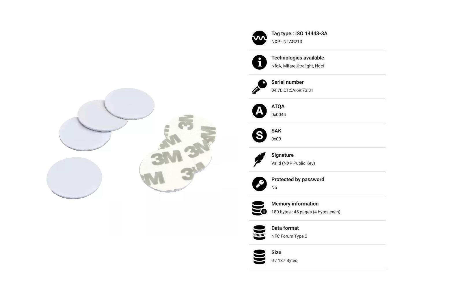 Yapışkanlı RFID Etiket