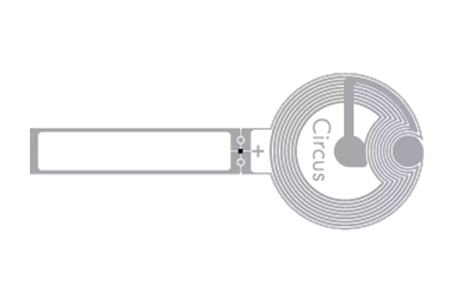 SMARTRAC Circus Tamper Loop NFC Wet Inlay (NXP NTAG213 TT)
