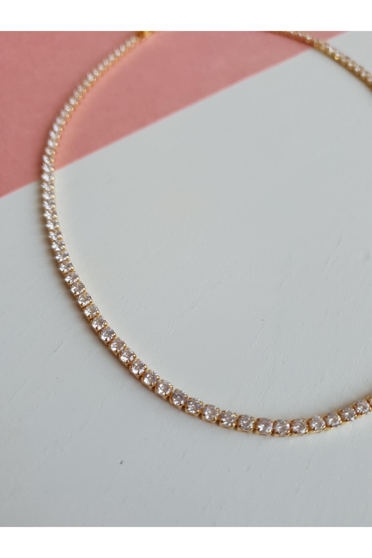 Suyolu Kolye - Gold