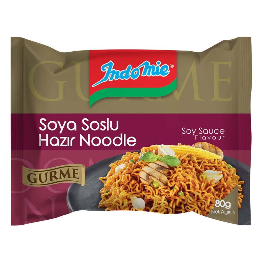 Indomie Gourmet Noodle Soy Sauce 80 g