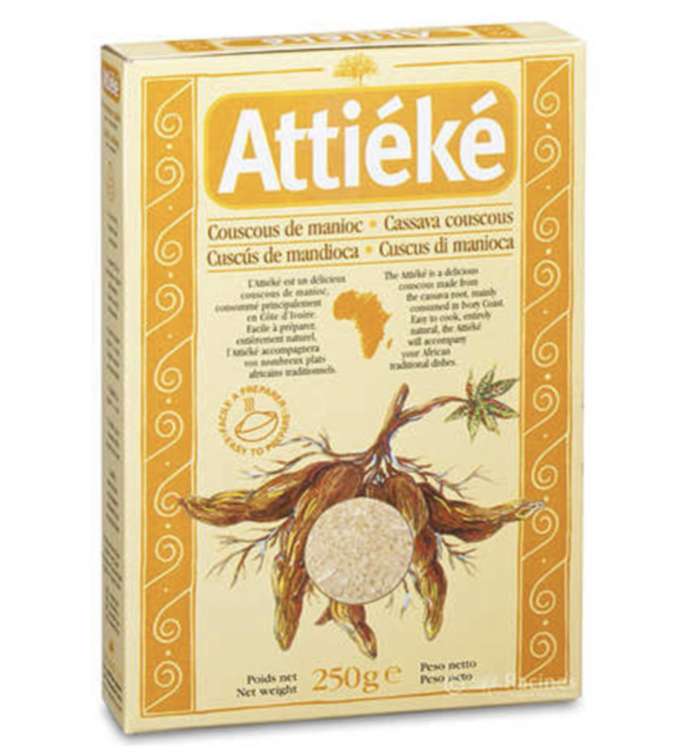 Racines Attiéké Couscous de Manioc (Cassava Couscous) 250g
