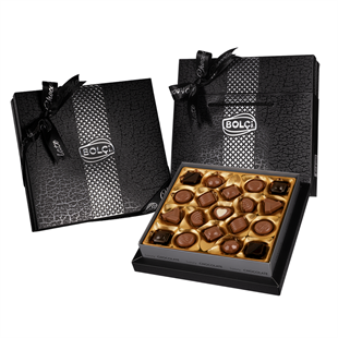 Bolçi Siyah Gri Diamond Çikolata 250 gr.