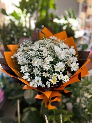 Beyaz Papatya Buketi-2