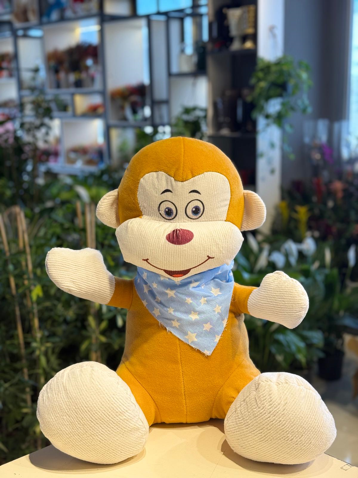 Kahverengi Peluş Maymun