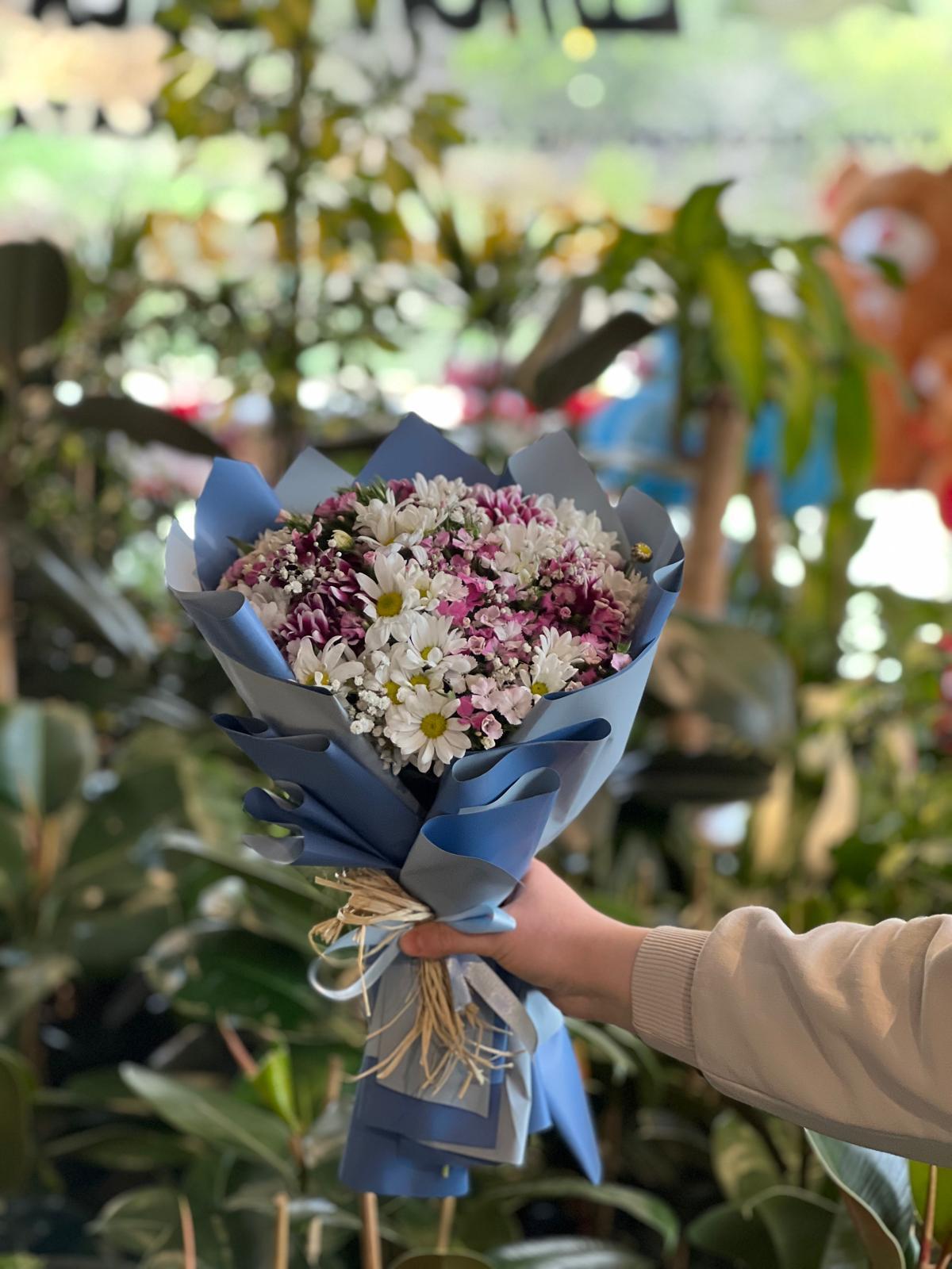 Karışık Renkli Mevsim Buketi