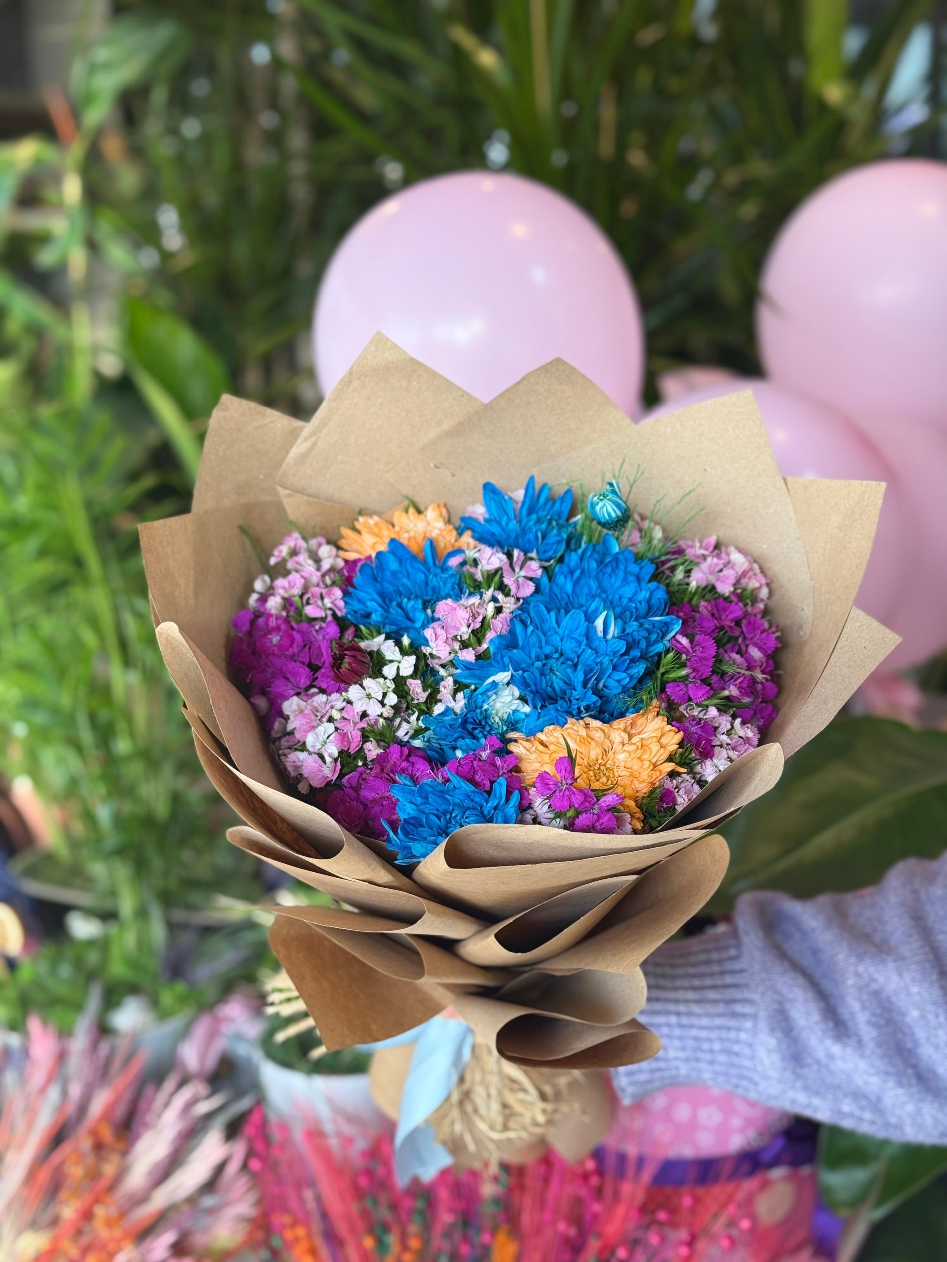 Karışık Renkli Mevsim Buketi