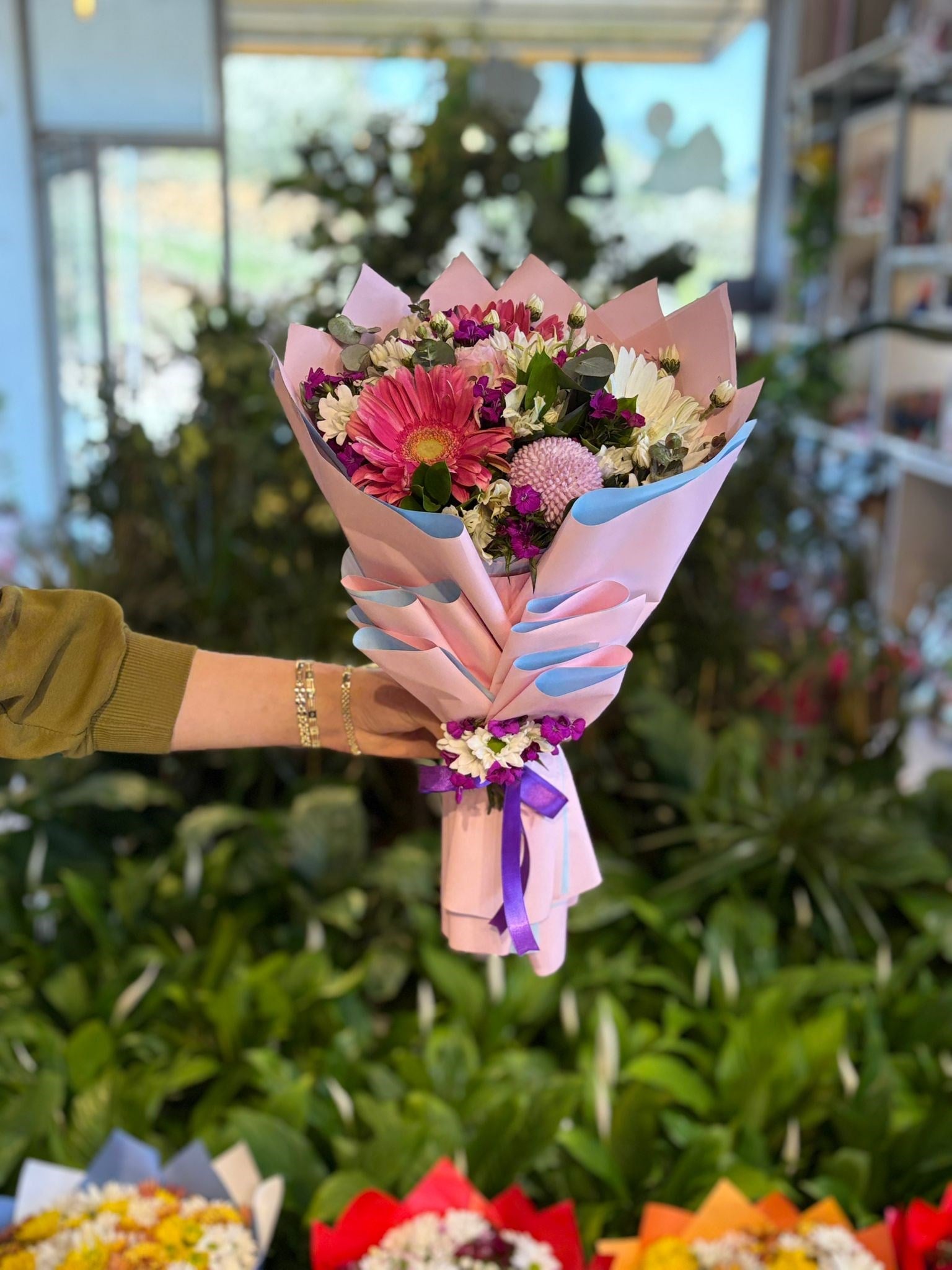 Karışık Renkli Mevsim Buketi