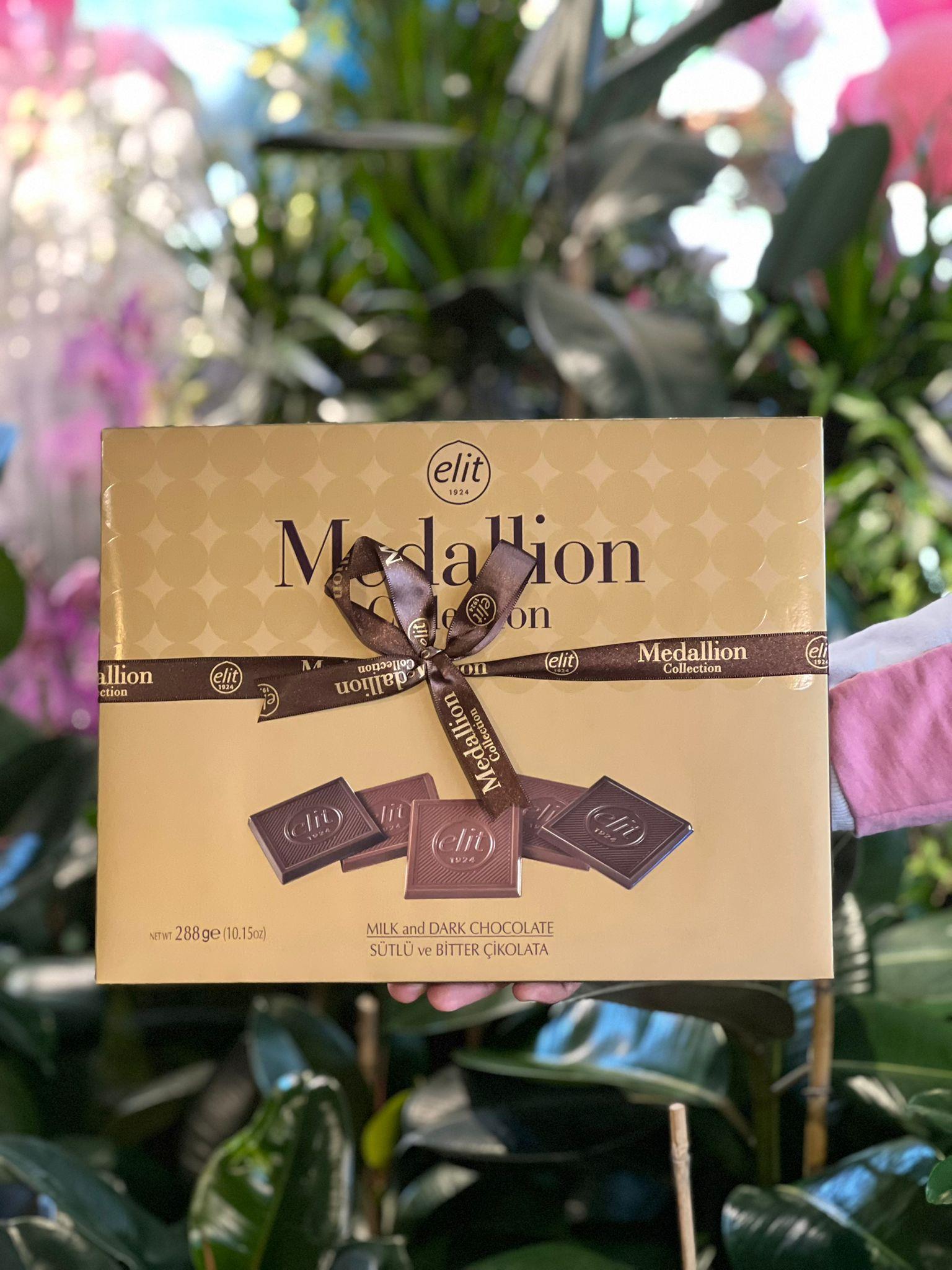 Medallion Collection Madlen Çikolata Altın Kutu 288g Glutensiz 48 Adet