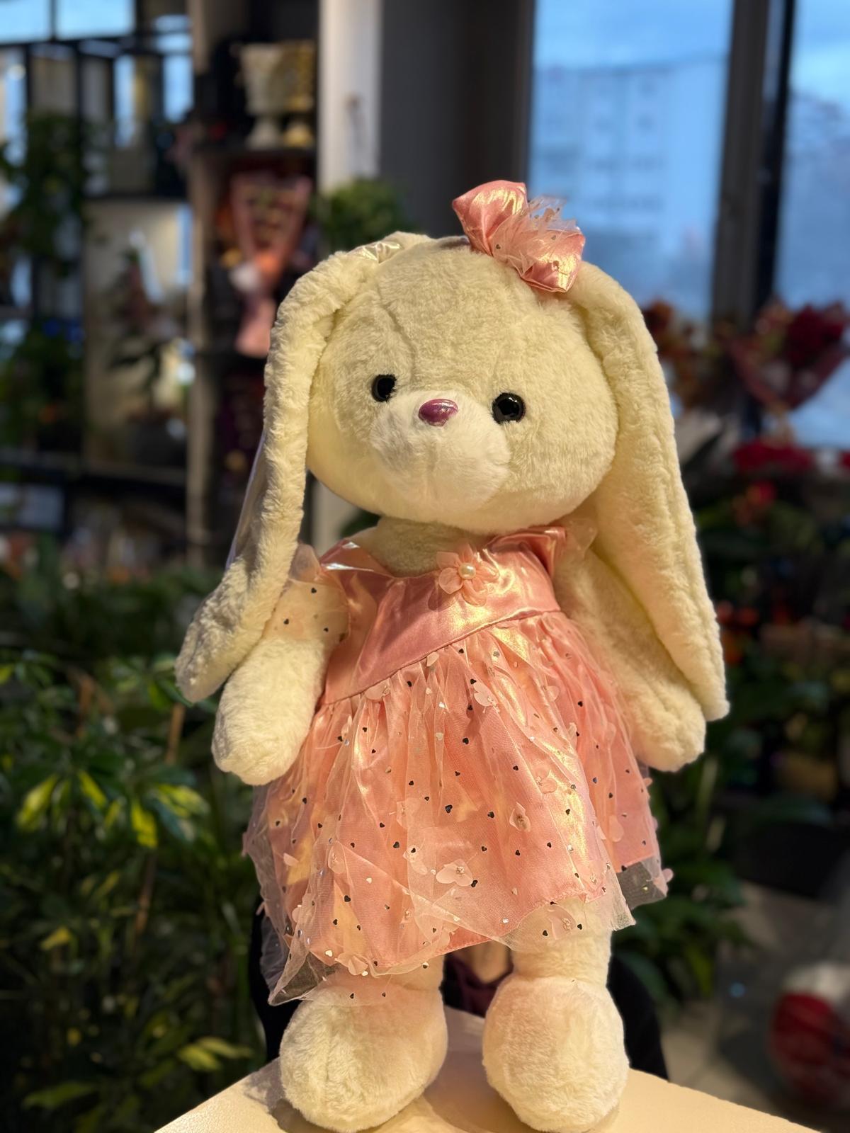 Peluş Tavşan Beyaz